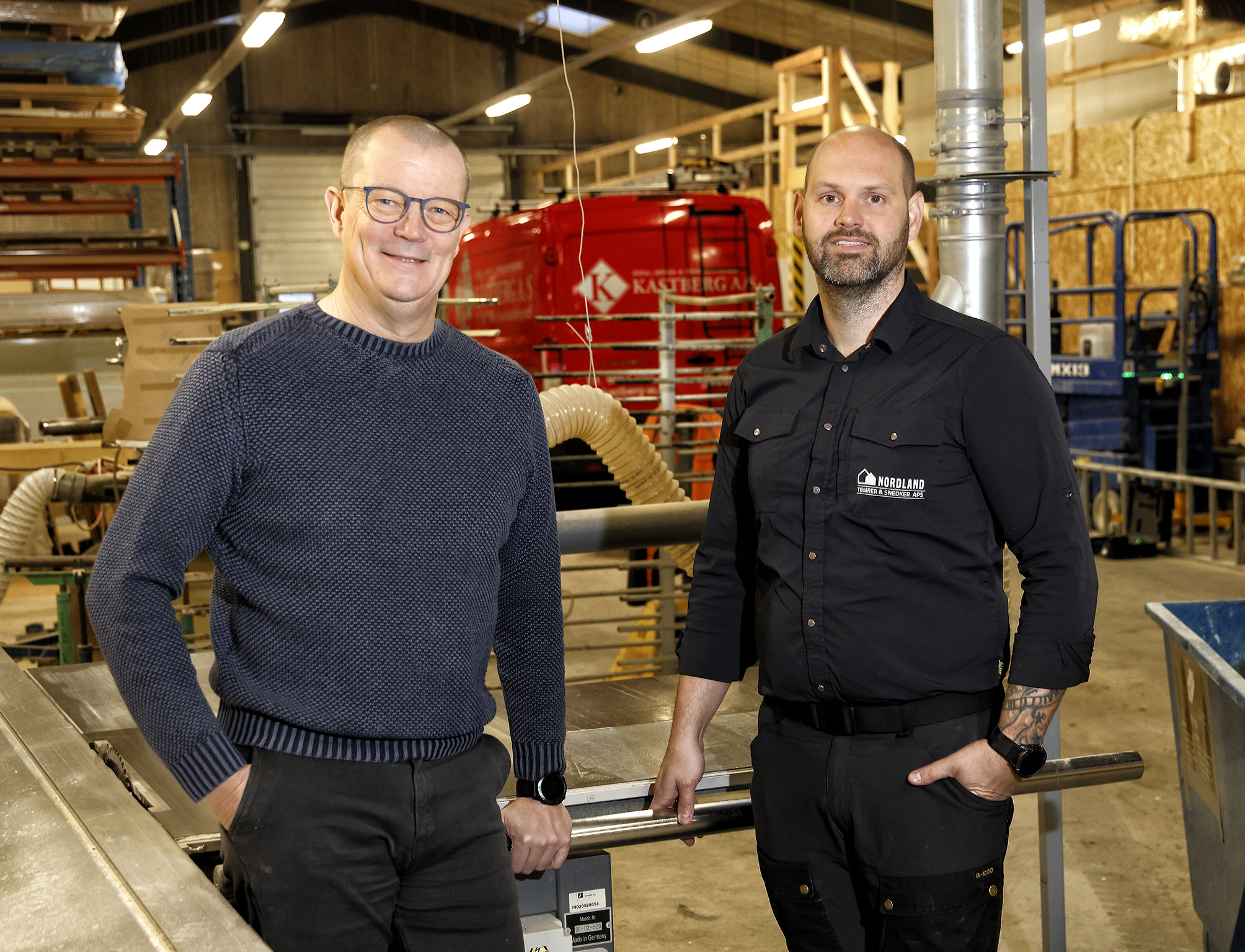 Foto til avisen (Hans-Jørgen & Søren) vahle kastberg-nordland